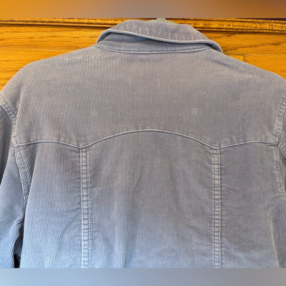Blue Corduroy Jacket - Sonoma, Size Small - Picture 4 of 12